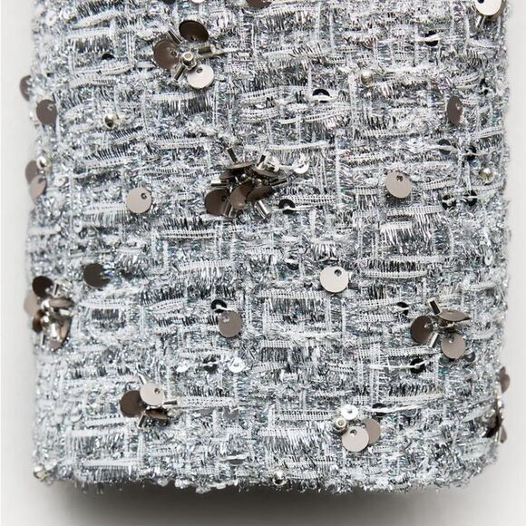 ZARA SEQUIN JACKET ZW COLLECTION - Picture 11 of 11
